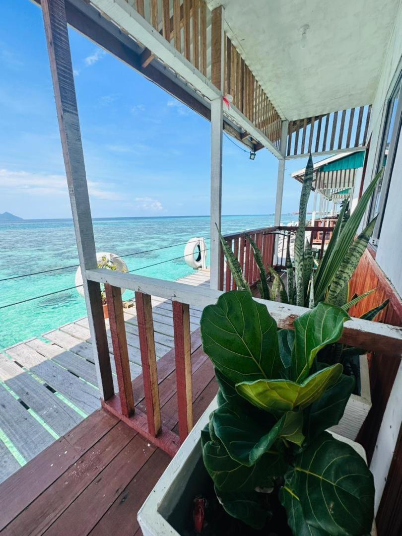 Bihing Angan Water Chalet Semporna Exterior foto